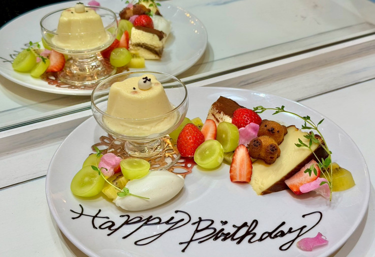 メッセージ付きデザートプレート（プレート）