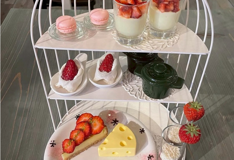 メッセージ付きプレート（鳥かごスタイル）